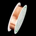 DIY jewelry copper wire roll in reddish copper finish with 0.2mm thickness - Red Copper (0.2mm)