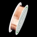 Rose gold 0.6mm jewelry copper wire on white spool for DIY jewelry making - Red Copper (0.6mm)