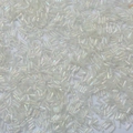 White AB iridescent glass bugle beads for handmade DIY jewelry and craft projects - 2x6mm, Aperture Approx 0.8mm, 10g/Pack (Approx 300 Pcs) / Transparent AB White