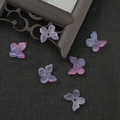 DIY purple and pink gradient butterfly beads for handmade jewelry and hair accessories - Gradient Blue Pink