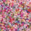 Frosted rainbow seed beads in pastel colors for DIY jewelry making and necklaces - 2.0mm / Random Mixed Colors