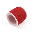Levendig rood 72 jade garen op spoel voor DIY sieraden weven en handwerk - 1 Stuk / Rood