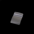 Transparent PVC jewelry bag with zip seal and hang hole for product storage - Side Hole Bag 4x6cm (20 Pieces/Pack)
