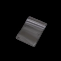 Clear PVC plastic jewelry pouch with resealable zipper and pre-cut hanging hole - Side Hole Bag 6x8cm (20 Pieces/Pack)