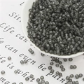 Deep gray frosted glass beads 2mm for DIY handmade jewelry and beaded necklace design - 3mm 20g/Pack Approx 700 Pcs / Black