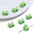 Bright green acrylic dog-shaped bead for DIY jewelry making and child crafts - Bag / Green