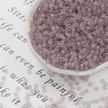 Matte purple glass seed beads for DIY jewelry making and handmade accessories - 3mm 20g/Pack Approx 700 Pcs / Purple