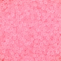 Pink frosted translucent round beads for DIY jewelry making and handmade accessories - Pink