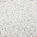 Parelmoer witte crème rocailles voor DIY handgemaakte sieraden en kralenkettingen - Ongeveer 3mm, Gat 0,8mm, 20g/Verpakking (Ongeveer 660 Stuks) / Witte Jade