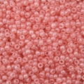 Gepolijste zachtroze imitatie jade kralen voor het maken van DIY sieraden en kettingen - Karmijnrood