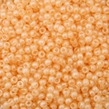 Parelmoer abrikoos imitatie jade kralen voor DIY sieraden maken handwerk kralen - Oranjegeel