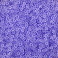 Frosted lavender glass seed beads with matte finish for DIY jewelry and bracelet making - Light Deep Purple