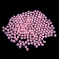 Pink acrylic round beads with transparent core for DIY handmade hair accessories - Round Transparent Bead-in-bead / 8mm (Approx. 110 Pieces/Pack) / Pink