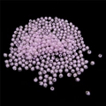 Light purple acrylic beads with transparent shell for DIY star hair accessory crafting - Round Transparent Bead-in-bead / 8mm (Approx. 110 Pieces/Pack) / Purple