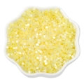 Pale yellow 2.5mm cat-eye seed beads for DIY bracelet and necklace making - 2.5mm Hole 1mm 10g/pack Approx 740pcs / Lemon Yellow