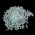 Light blue double-layer acrylic star beads for DIY jewelry and hair accessory making - Round Transparent Bead-in-bead / 8mm (Approx. 110 Pieces/Pack) / Blue