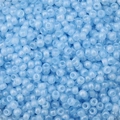 Lichtblauwe 2/3/4mm faux jade glaskraaltjes voor DIY-sieraden en kwastjes maken - Hemelsblauw