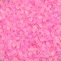 Matte pink frosted glass beads for DIY necklaces and handmade jewelry accessories - Pink and Purple Series