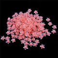 Pink and orange acrylic star-shaped beads for DIY hair accessory making - Star Transparent Bead-in-bead / 11x11.5mm (Approx. 83 Pieces/Pack) / Pale Green