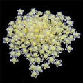 Star-shaped acrylic beads in transparent and yellow for handmade jewelry DIY - Star Transparent Bead-in-bead / 11x11.5mm (Approx. 83 Pieces/Pack) / Yellow