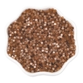 Cat eye silk antique glass beads in brown and beige mix for DIY jewelry making - 2.5mm Hole 1mm 10g/pack Approx 740pcs / Coffee