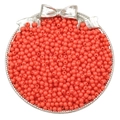 Perline rotonde in acrilico rosso vivace da 3mm per la creazione di gioielli fai da te - 4mm-Circa 300Pz(Foro 1mm) / Rosso chiaro