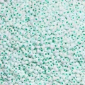 Parelmoer mintgroene kralen voor DIY handgemaakte sieraden met glanzende AB-laag - Meerblauw