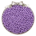 DIY armband accessoires met massieve paarse 3mm acryl ronde kralen in een zilveren schaal - 4mm-Ongeveer 300Stk(Gat 1mm) / Paars