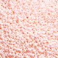 Glanzende perzikroze porseleinen rocailles met AB-glans voor handgemaakte DIY-sieraden - Oranje