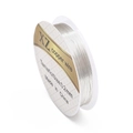 DIY silver copper wire roll with 0.2mm thickness for jewelry making and nail art design - 0.2mm (Approx 20m/Roll) / Silver