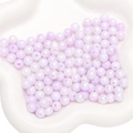 8mm lavender iridescent acrylic beads with AB coating for DIY jewelry making and crafts - 8mm (20g/Approx 80pcs) / Purple Series