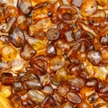 Baroque style amber acrylic beads in various shapes for DIY handmade jewelry crafting - Random Mixed 30g/Pack / Amber Series