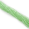 Light green 4mm faceted bicone crystal glass beads for DIY jewelry making - 4mm (Approx. 80-85 Pieces/Pack) / Olive Cyan