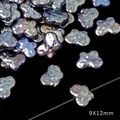 Perles baroques irrégulières 9x12mm avec éclat métallique coloré pour bijoux DIY - Modèle Papillon / 9x12mm / Papillon de Couleur Minérale