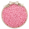 Macaron roze glazen kralen 2-4mm voor DIY sieraden maken in een decoratieve schaal - 3mm (450g) / Koreaans Roze