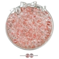 Perles en verre de 8 mm avec dégradé rose pour la création de bijoux DIY - Env. 50 Pièces/Paquet (8mm) / Dégradé Rose (#42)