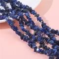 Pierres œil-de-chat irrégulières bleu foncé pour la création de bijoux DIY artisanaux - Bleu saphir
