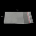 Διαφανείς σακούλες OPP 8cm x 6cm αυτοκόλλητες για σκουλαρίκια και συσκευασία κοσμημάτων - Διαφανής Τσάντα OPP 6*8cm (Περίπου 200 Τεμάχια/Συσκευασία)