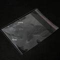 Διαφανείς σακούλες OPP 10x14cm για κοσμήματα με κόκκινη αυτοκόλλητη ταινία - Διαφανής Τσάντα OPP 10*14cm (Περίπου 200 Τεμάχια/Συσκευασία)