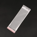 Transparent OPP self-adhesive bags with hanging hole for jewelry and stationery packaging - Clear Hole Bag 8*15.5CM (Approx. 100pcs)