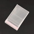 Transparent resealable OPP plastic jewelry bags for earrings and necklaces - Clear OPP Bag 8*12.5CM (Approx. 200pcs)