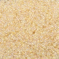 Bulk 2-4mm creamy champagne pearlescent glass seed beads with rainbow AB coating for DIY - 2mm (10g/Pack) / Light Golden Yellow