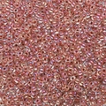 Irridescent light pink 2-4mm glass seed beads for DIY jewelry making and bracelets - Burgundy