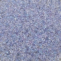 Iridescent lavender purple glass seed beads with pearl luster finish for DIY jewelry - Iridescent Violet