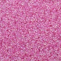 Pink AB coating glass seed beads for DIY handmade bracelets and jewelry making - Phantom Rose Purple