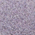 DIY purple pearlized glass seed beads with AB iridescent finish for bracelets - Iridescent Balsam Purple