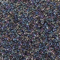 2-4mm iridescent aurora glass seed beads for DIY jewelry making and bracelets - Black