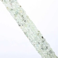 Irregular light green prehnite stone beads for handmade DIY jewelry necklace - Hole approx 1mm, approx 45-60 beads/strand / Prehnite