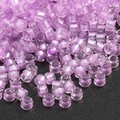 Lavender silver-lined glass seed beads for DIY jewelry and beaded accessories - 10g/Pack Approx 720 Pieces 2.5mm / Lavender Silver-lined