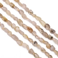 Irregular natural rutilated quartz beads with golden hair inclusions for DIY jewelry - Hole approx 1mm, approx 45-60 beads/strand / Rutilated Quartz Gold